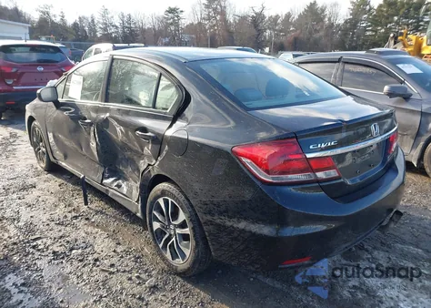 2015 Honda Civic Ex z USA, uszkodzony, nr VIN 19XFB2F83FE246764